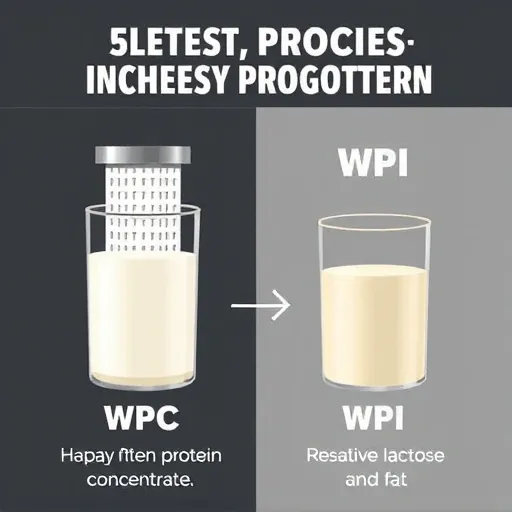 WPC vs WPI: 순도, 흡수율, 가격 3가지 핵심 비교